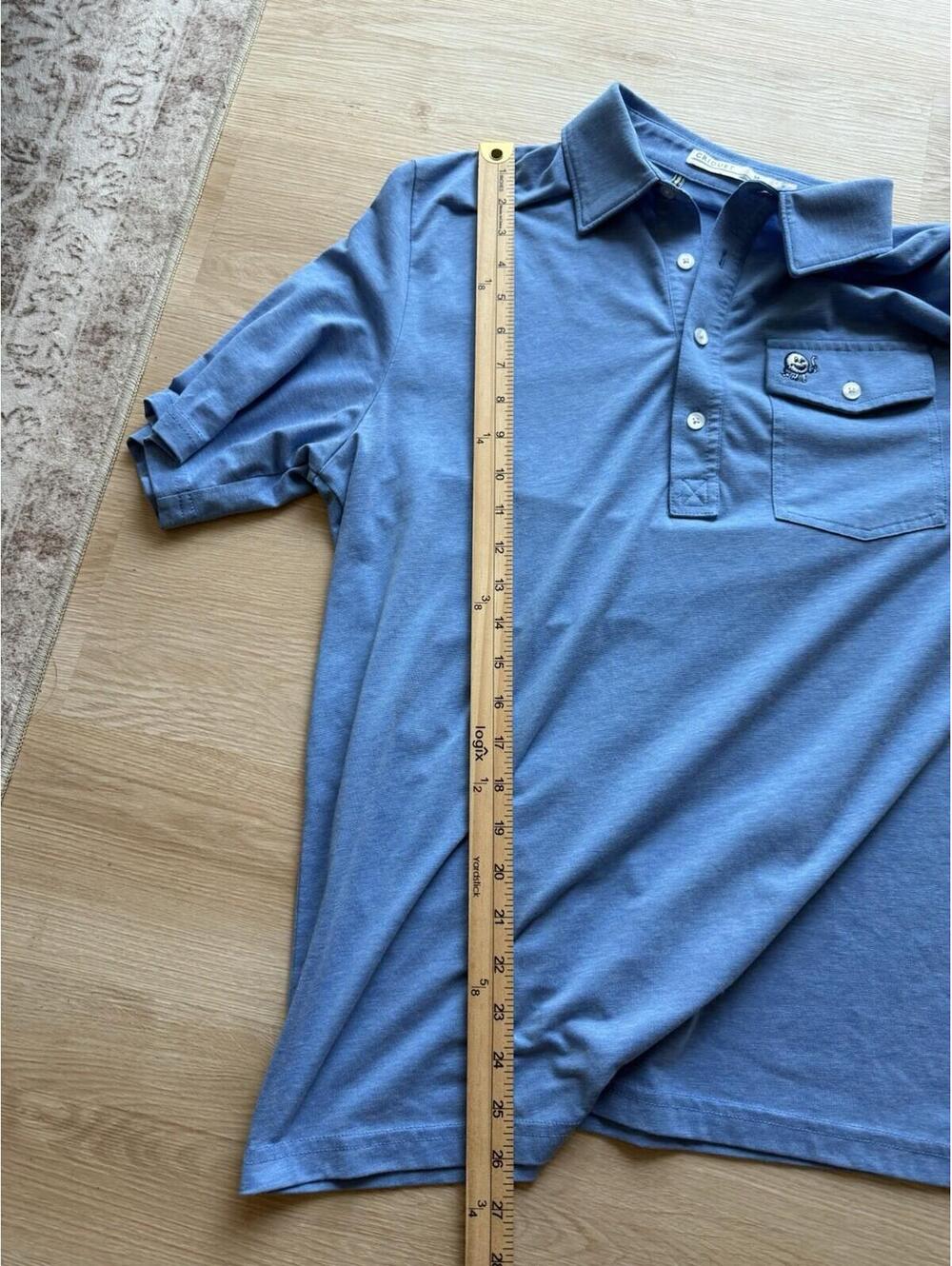 Criquet Golf Austin Tx Bundle of (3) Pima Cotton Polo Short Sleeve Size Medium - Picture 5 of 5
